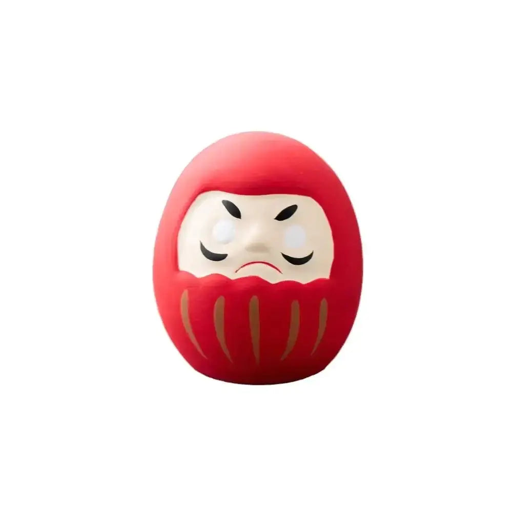 Bambola uovo Daruma rossa