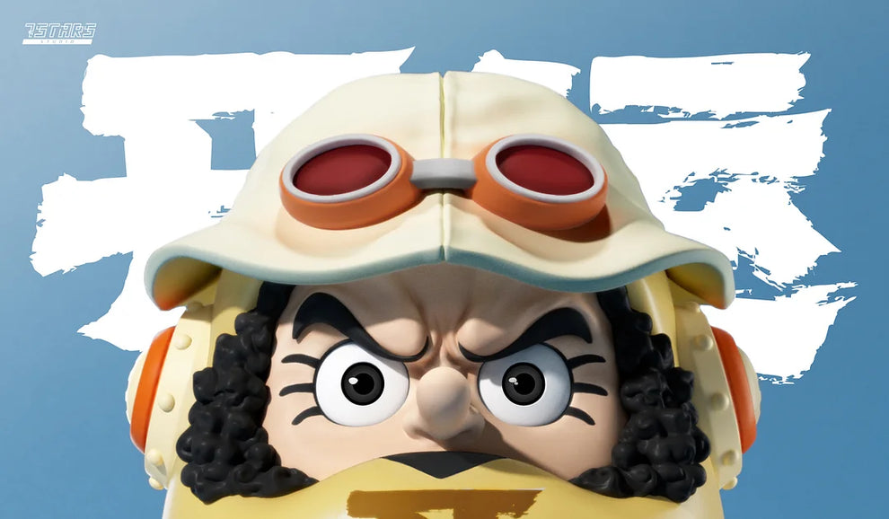 Usopp Daruma Doll Anime Figure