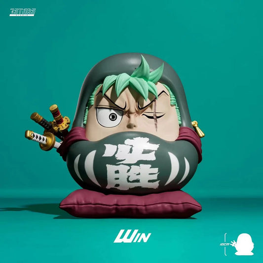 Zoro Daruma Doll Anime Figure