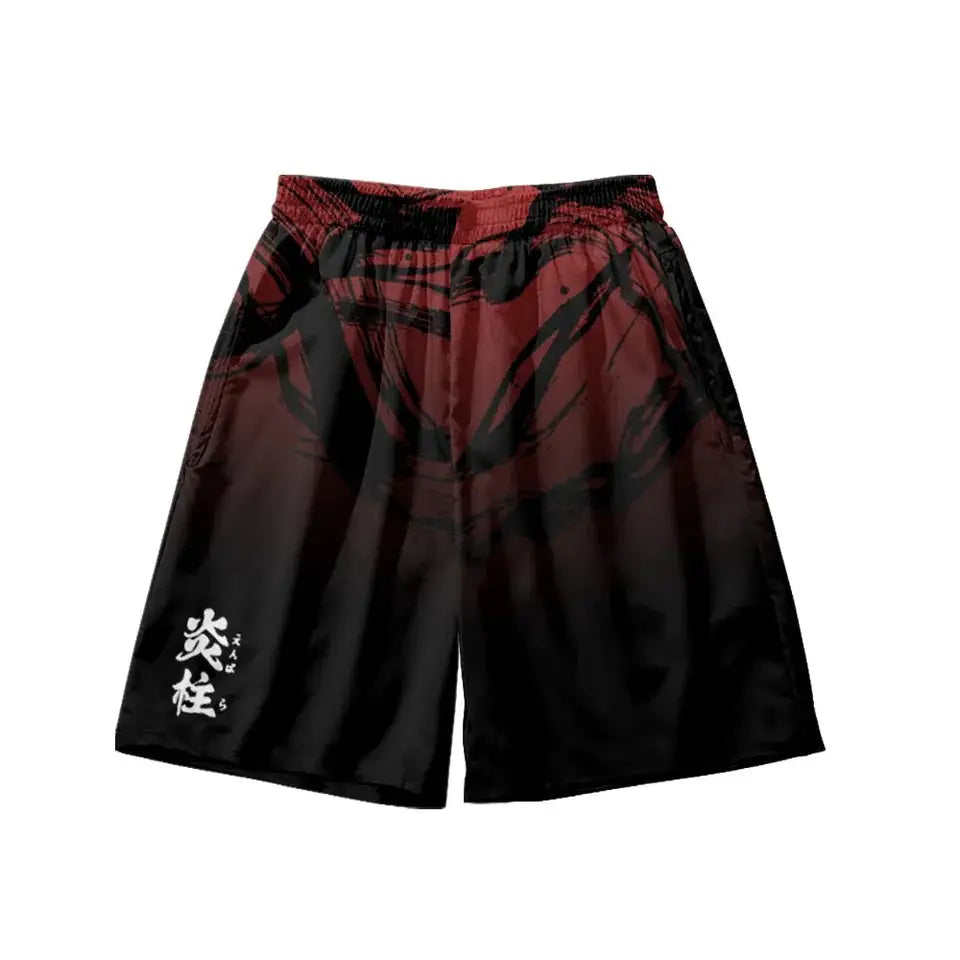 Pantalones cortos de kanji de demonio