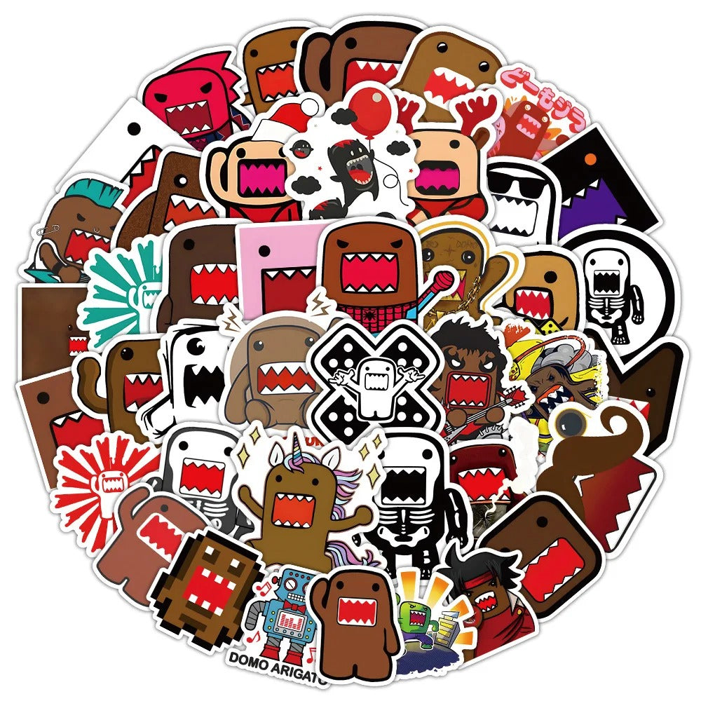 Domo Retro Pop Stickers