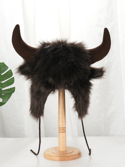 Highland Cow Trapper Hat