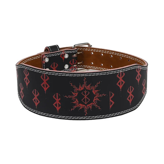 Red Brand of Sacrifce Weight Lifting Belt