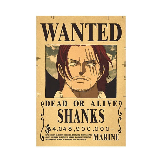 Classic Shanks Wanted Poster