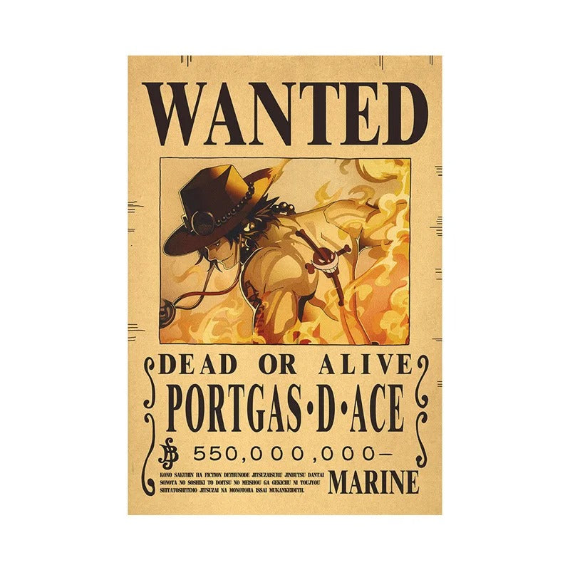 Classic Ace Wanted Poster