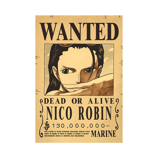 Classic Nico Robin Wanted Poster