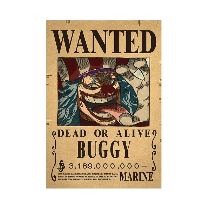 Classic Buggy Wanted Poster