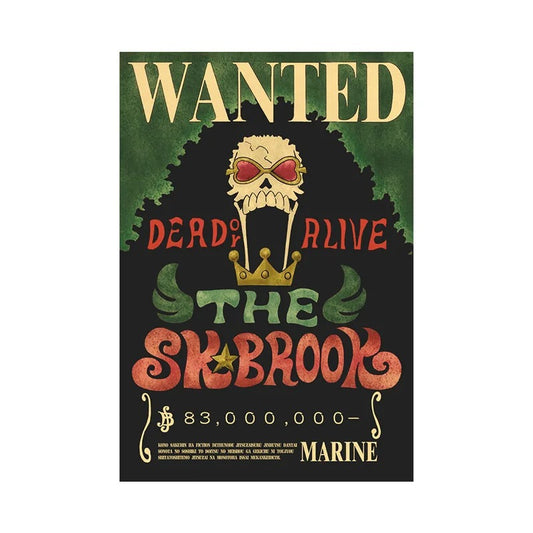 Classic Brook Wanted Poster