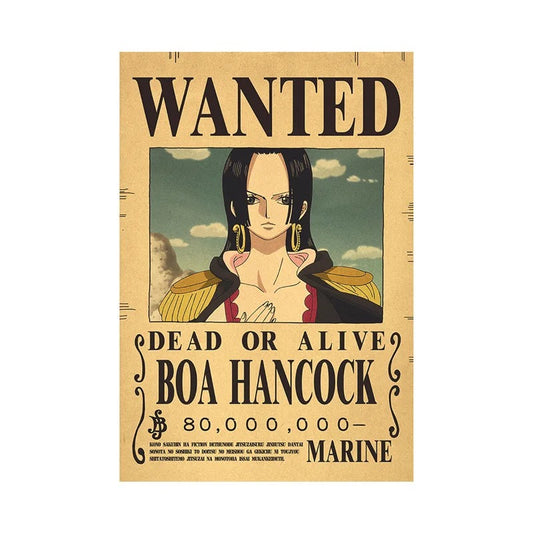 Classic Boa Hancock Wanted Poster