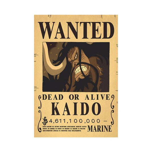 Classic Kaido Wanted Poster