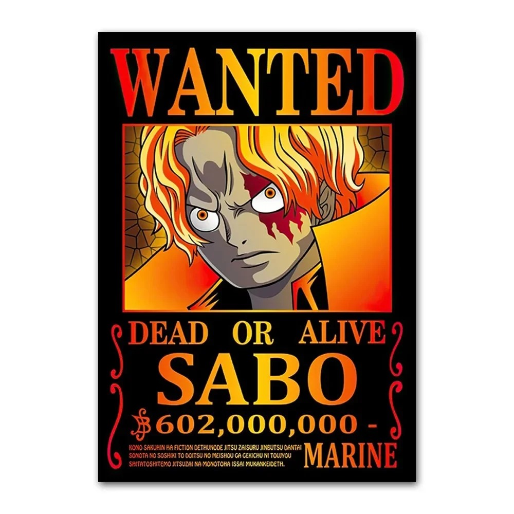 New HD Sabo Wanted Poster