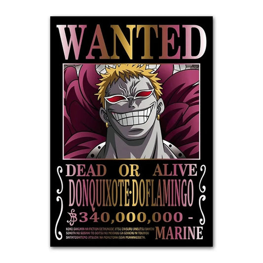 New HD Doflamingo Wanted Poster