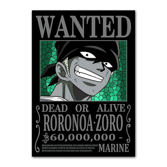 New HD Roronoa Wanted Poster