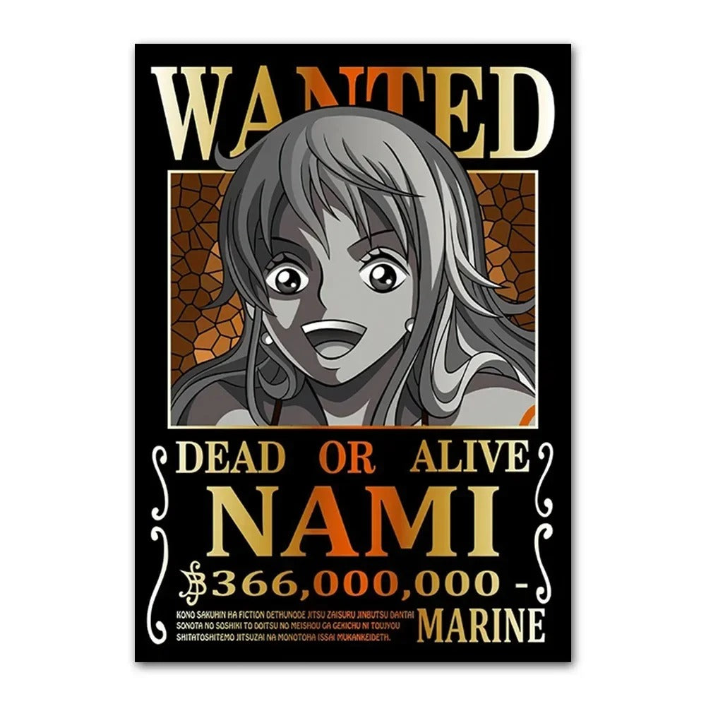 New HD Nami Wanted Poster