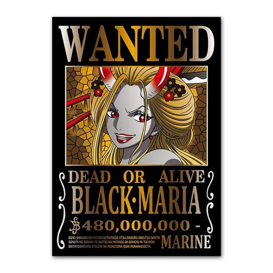 New HD Black Maria Wanted Poster