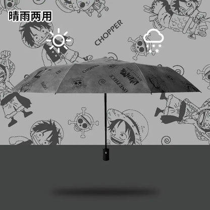 Dark Kawaii Luffy Chopper Umbrella