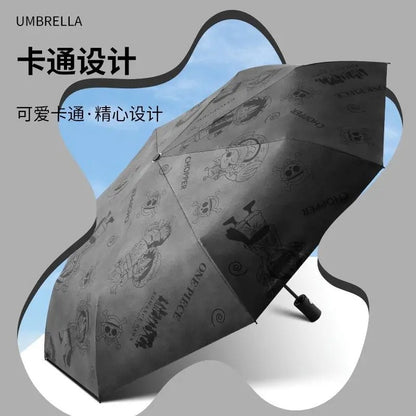 Dark Kawaii Luffy Chopper Umbrella