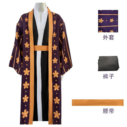 Trafalgar Wano Outfit Cosplay