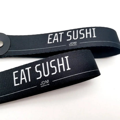 Eat Sushi JDM Keychain
