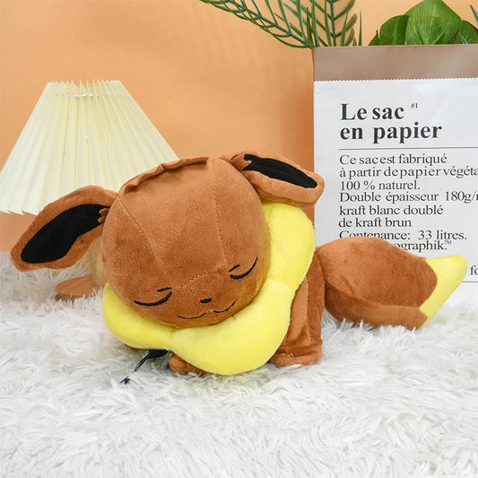 Sleeping Eevee Plush Toy