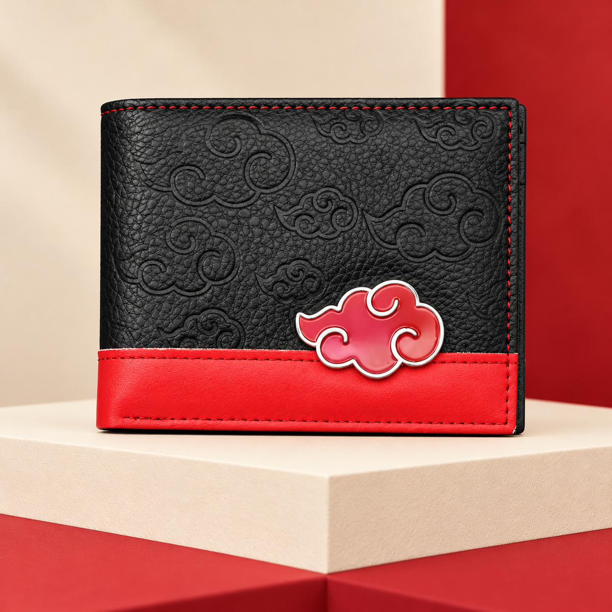 Akatsuki Clan Anime Wallet straight-on product view