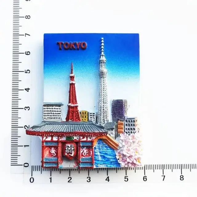 Tokyo City Fridge Magnet