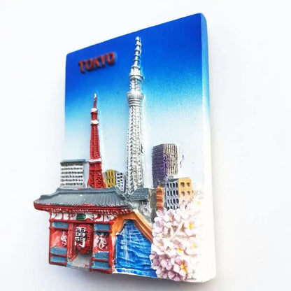 Tokyo City Fridge Magnet