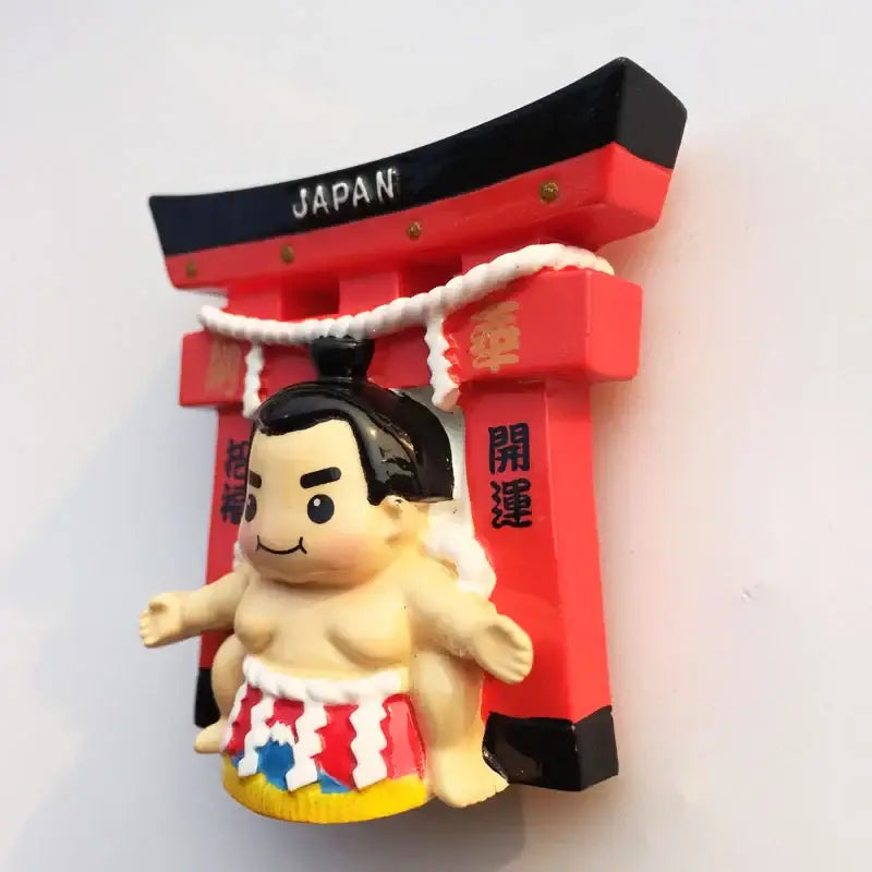 Sumo Torii Gate Fridge Magnet