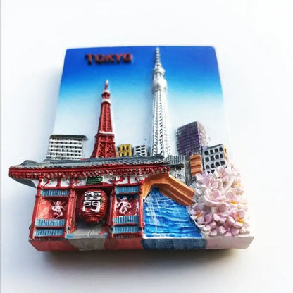 Tokyo City Fridge Magnet