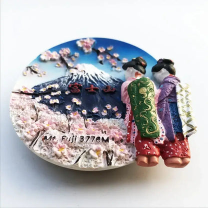 Fuji Mountain Fridge Magnet