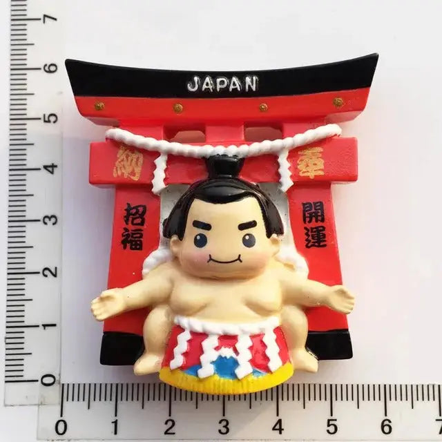 Sumo Torii Gate Fridge Magnet