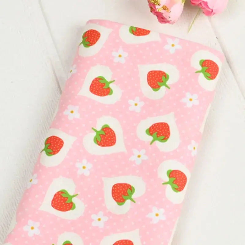 Kawaii Strawberry Pink Furoshiki