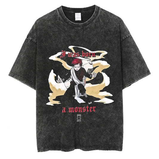 Gaara Vintage Anime Shirt