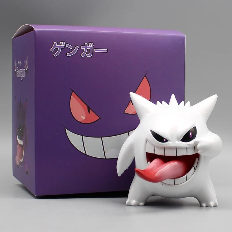 Shiny White Gengar Figure