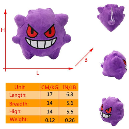 Cute Gengar Plush Toy