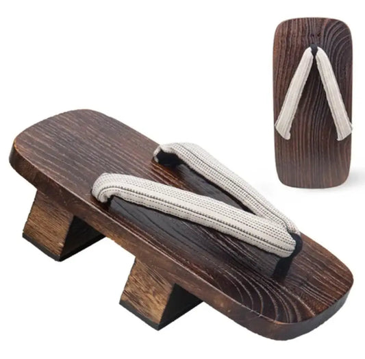 Japanese wooden sandals deals