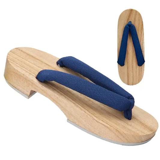 Blue Strap Women Geta Sandals