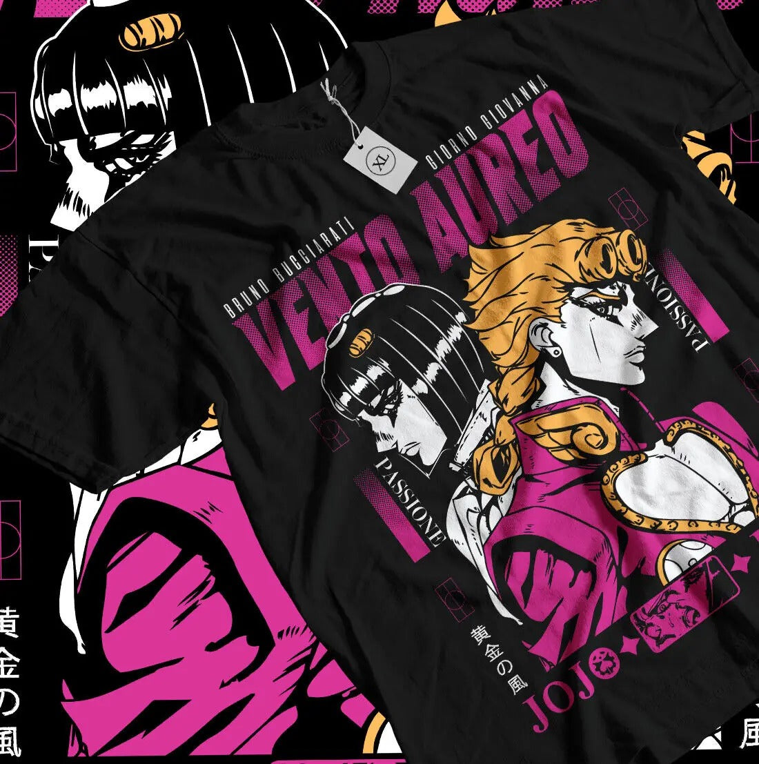 Bruno Giorno Retro Anime Shirt