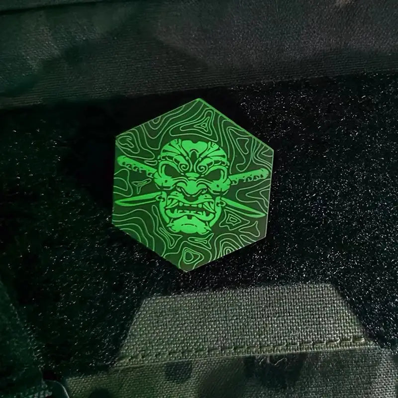 Patch Samouraï qui brille dans le noir