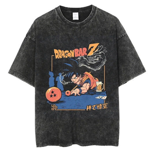 Goku Pool Vintage Anime Shirt