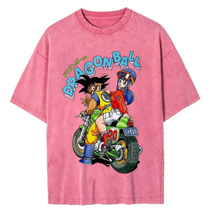 Goku Bulma Vintage Anime Shirt