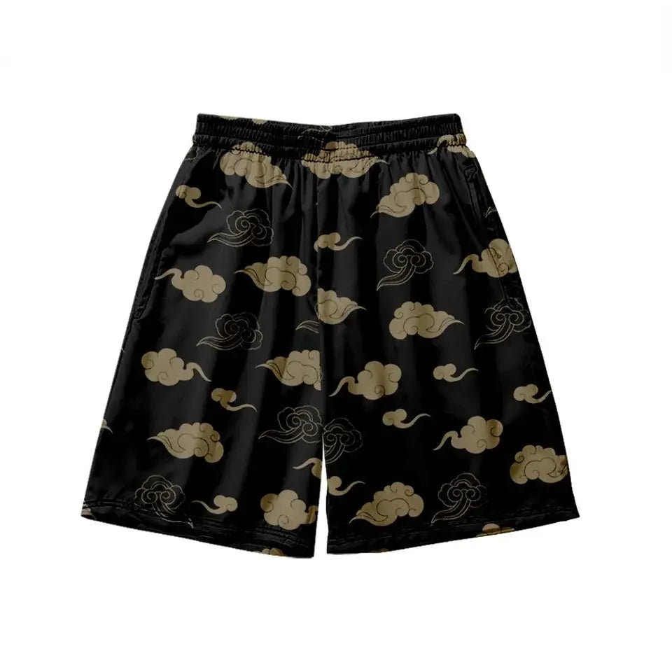 Gold Akatsuki Shorts