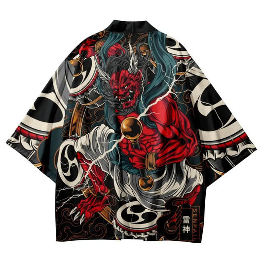 Raijin Dio del Tuono Haori