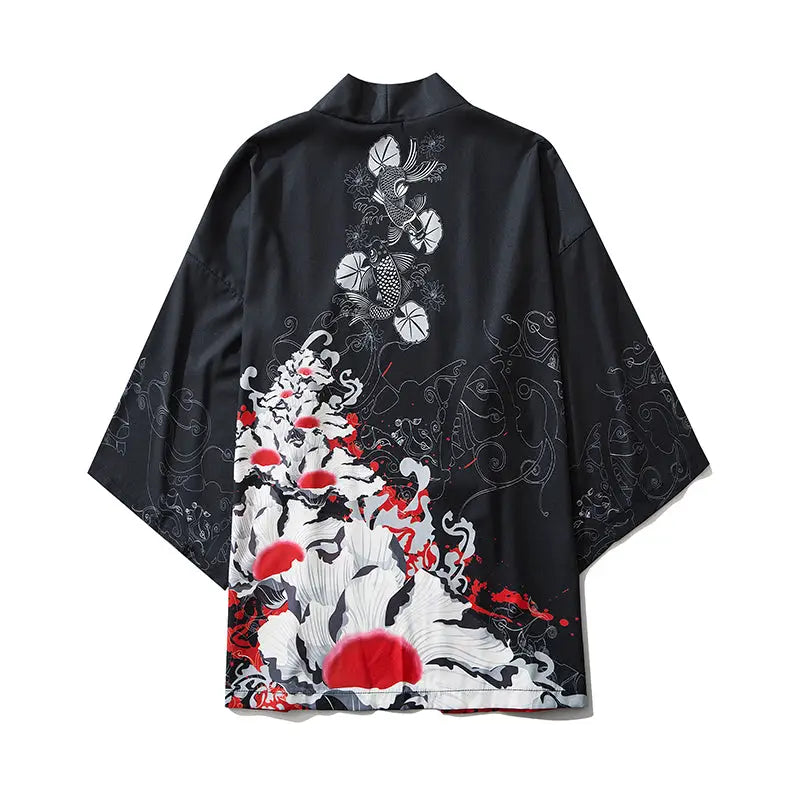 Koi Fish Florals Haori