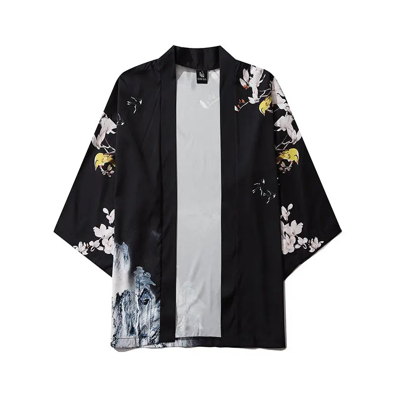 High Mountain Black Haori