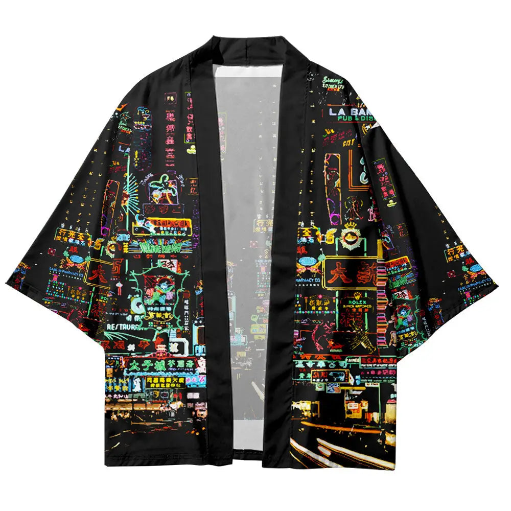 Japanese Street Black Haori