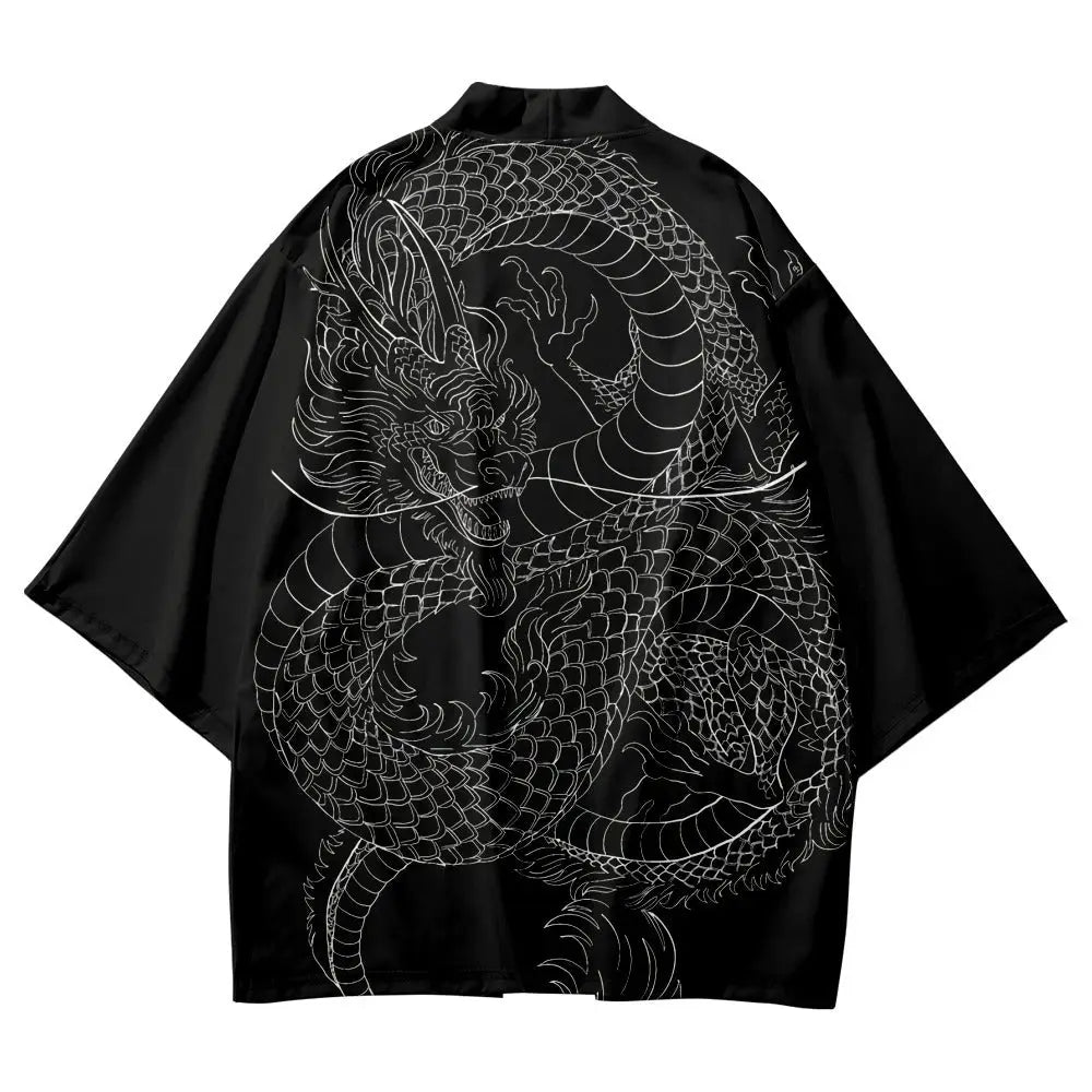 Haori du dragon noir