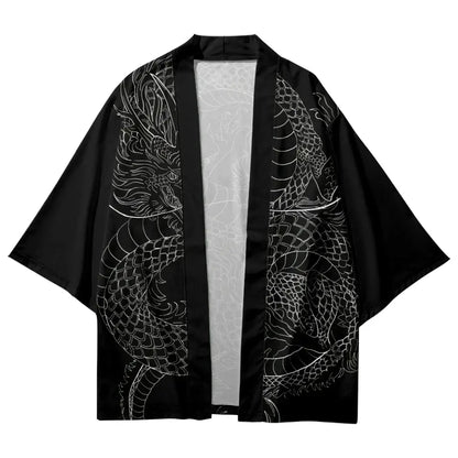 Haori du dragon noir