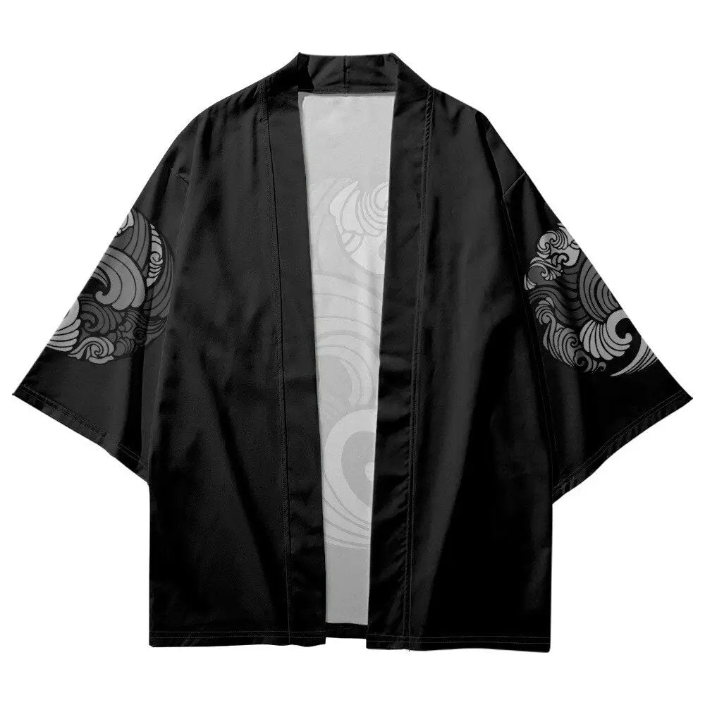 Haori de la vague sombre