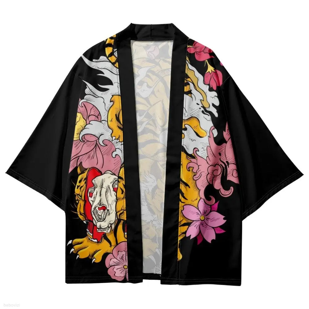 Cráneo de tigre de loto Haori